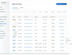 material-ordering